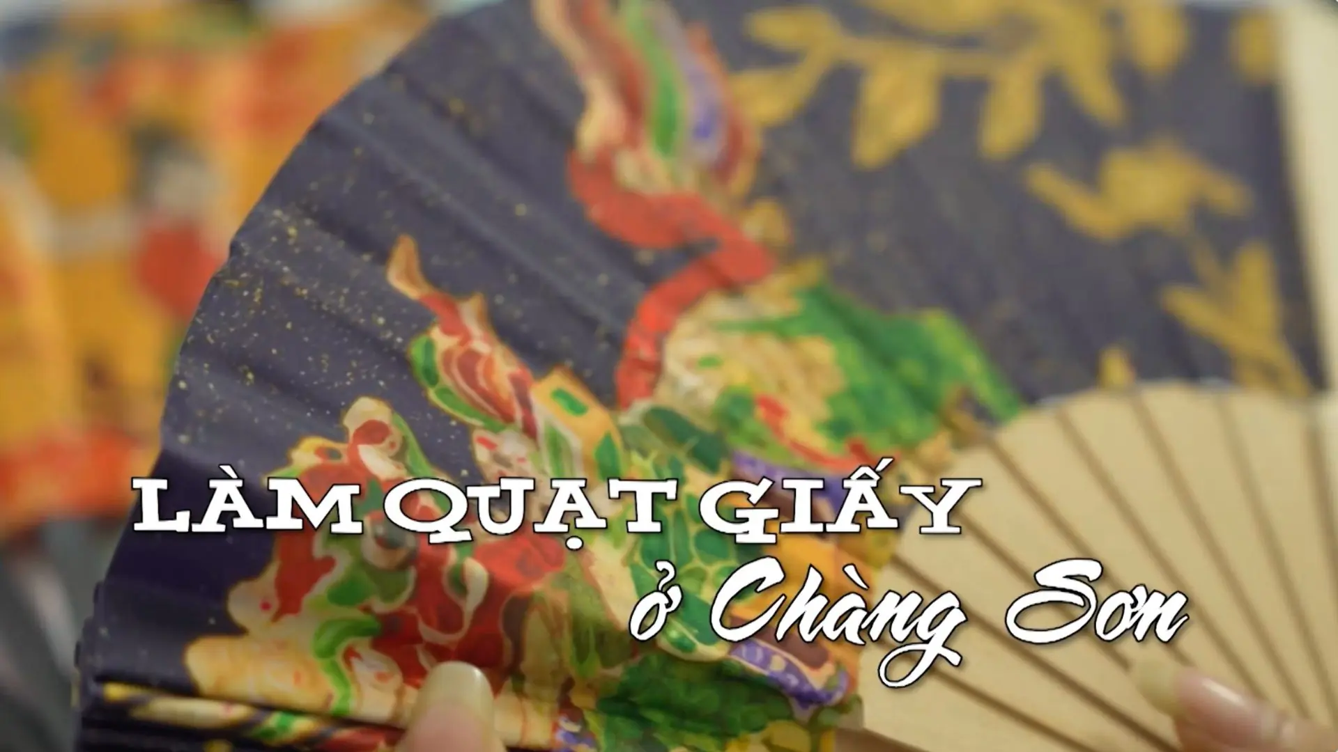 Làm quạt giấy ở Chàng Sơn | Nhịp sống Hà Nội | 25/12/2025